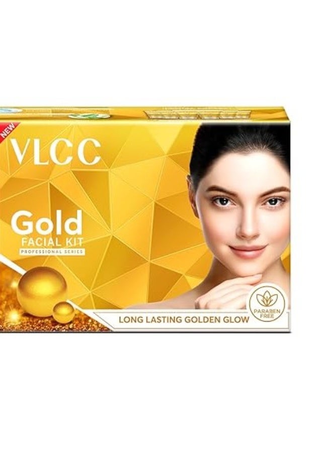 فى ال سي سي مجموعة VLCC الذهبية للعناية بالوجه - 300 غرام | مجموعة العناية بالوجه المنزلية بالذهب الغرواني عيار 24 والصبار | بشرة مشرقة ومتألقة، تجديد خلايا البشرة | بشرة متوهجة فورية. - Image 1